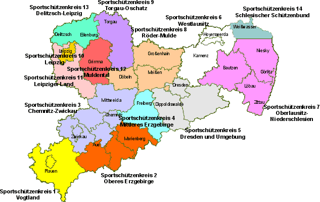 Regionalstruktur SSB